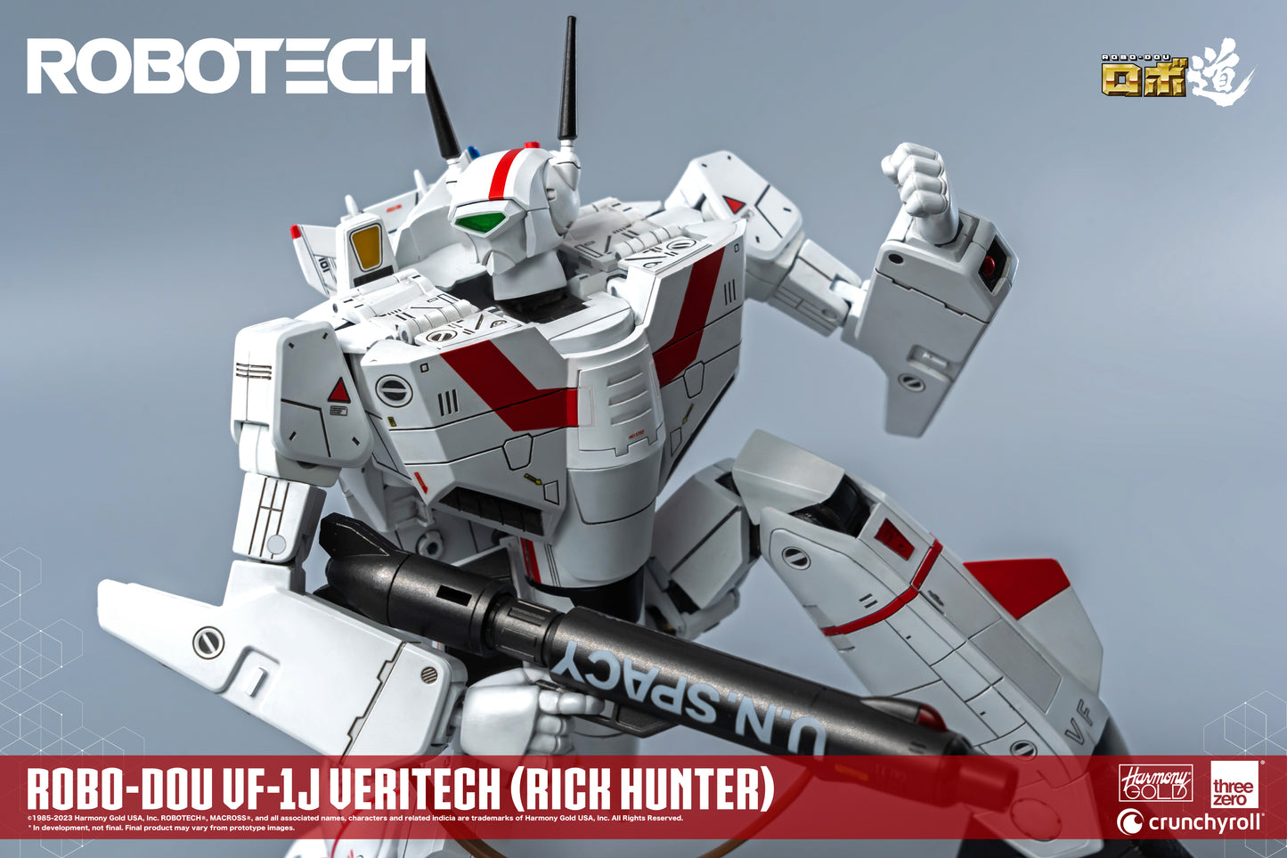 PRE ORDER – 1/72 THREEZERO 3Z0304 : ROBOTECH - ROBO-DOU VF-1J VERITECH ( RICK HUNTER )