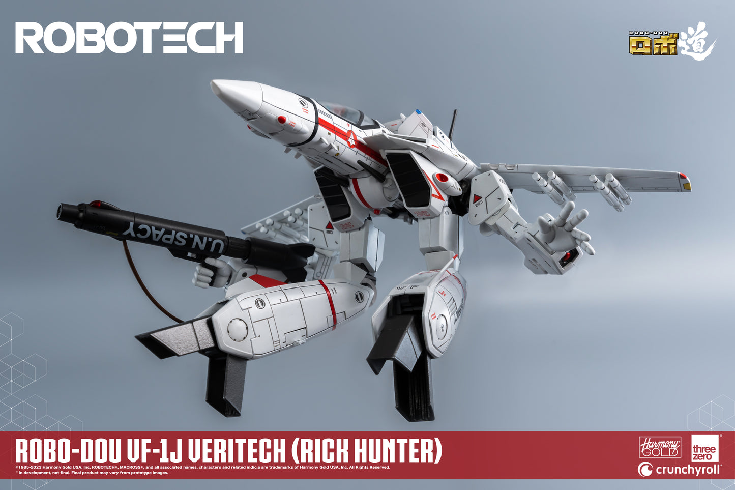 PRE ORDER – 1/72 THREEZERO 3Z0304 : ROBOTECH - ROBO-DOU VF-1J VERITECH ( RICK HUNTER )