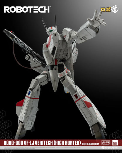 PRE ORDER – ROBOTECH ROBO-DOU ROBOTECH VF-1J VERITECH ( RICK HUNTER ) WEATHERED EDITION (EVENT EXCLUSIVE)