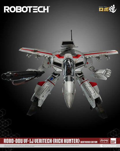 PRE ORDER – ROBOTECH ROBO-DOU ROBOTECH VF-1J VERITECH ( RICK HUNTER ) WEATHERED EDITION (EVENT EXCLUSIVE)