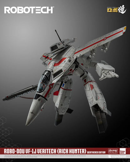 PRE ORDER – ROBOTECH ROBO-DOU ROBOTECH VF-1J VERITECH ( RICK HUNTER ) WEATHERED EDITION (EVENT EXCLUSIVE)