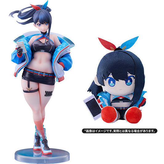 PRE ORDER – 1/7 GRIDMAN UNIVERSE - RIKKA TAKARADA : DREAMY DIVAS VER. PLUSHIE SET