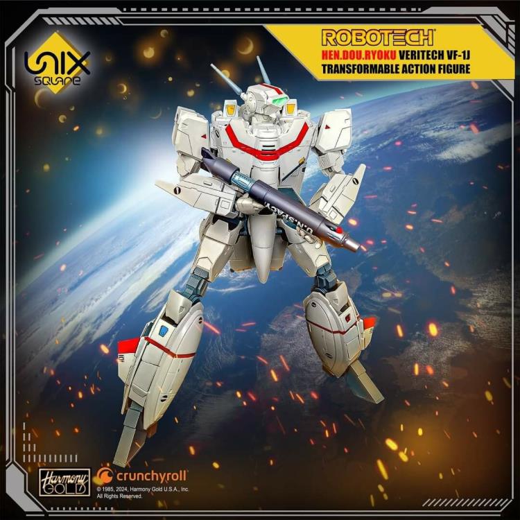 BACK ORDER – [HEN DOU RYOKU] VERITECH VF-1J TRANSFORMABLE ACTION FIGURE