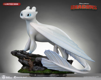 PRE ORDER – BEAST KINGDOM MC-088 HOW TO TRAIN YOUR DRAGON 3 MASTER CRAFT - LIGHT FURY