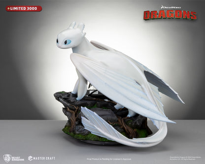 PRE ORDER – BEAST KINGDOM MC-088 HOW TO TRAIN YOUR DRAGON 3 MASTER CRAFT - LIGHT FURY