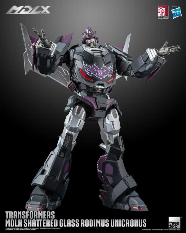 PRE ORDER – MDLX SHATTERED GLASS RODIMUS UNICRONUS