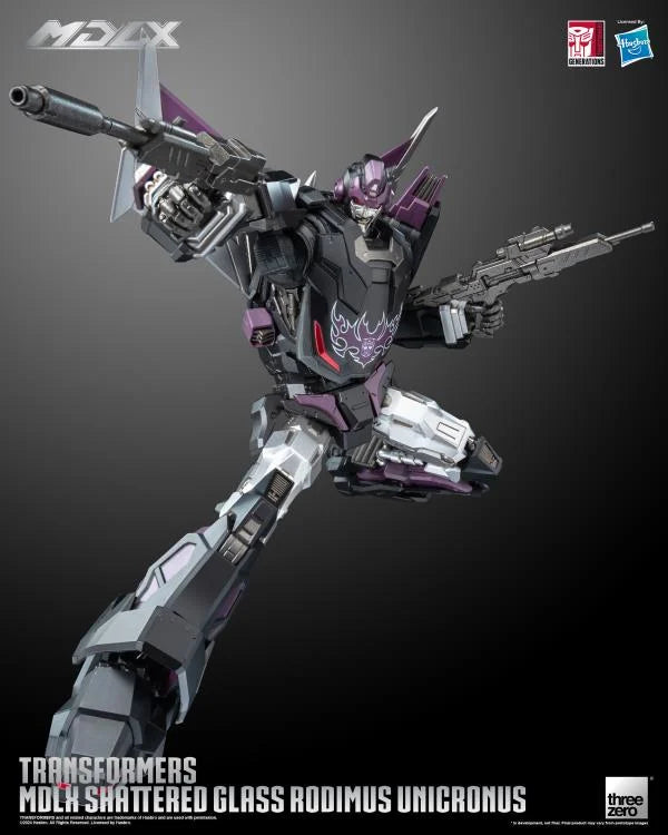 PRE ORDER – MDLX SHATTERED GLASS RODIMUS UNICRONUS