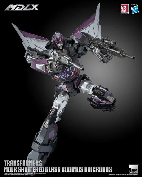 PRE ORDER – MDLX SHATTERED GLASS RODIMUS UNICRONUS