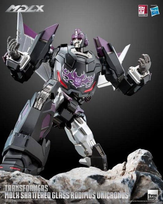 PRE ORDER – MDLX SHATTERED GLASS RODIMUS UNICRONUS