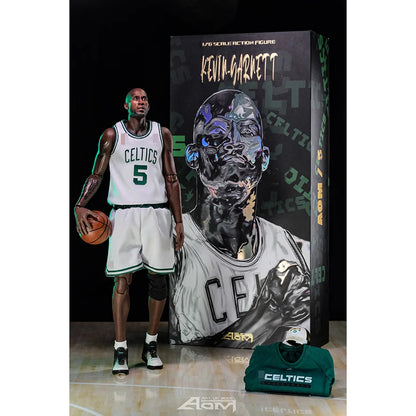 PRE ORDER – 1/6 AOM TOYS AOM-KGLGS CHAMPION THREE BIG HEADS SERIES 08 WOLF KEVIN GARNETT LARGE GOODS SET (LIMITED TO 100 PIECES)