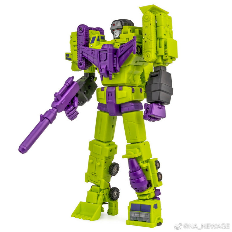 PRE ORDER – DEVASTATOR H34 FUSION HEPHAESTUS REISSUE GIFT BOX SET (INCLUDES A TRUMPET BONUS)