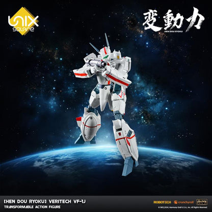 BACK ORDER – [HEN DOU RYOKU] VERITECH VF-1J TRANSFORMABLE ACTION FIGURE