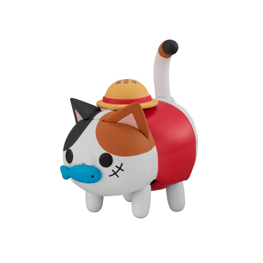 PRE ORDER – MEGA CAT PROJECT ONE PIECE TOKOTOKO NYANPIECENYAN！MONKEY D. LUFFY