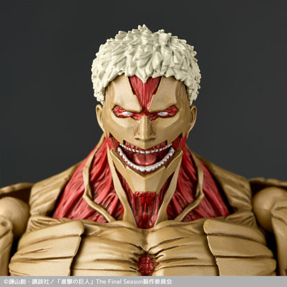 PRE ORDER – KAIYODO REVOLTECH AMAZING YAMAGUCHI ARMORED TITAN - REINER BRAUN