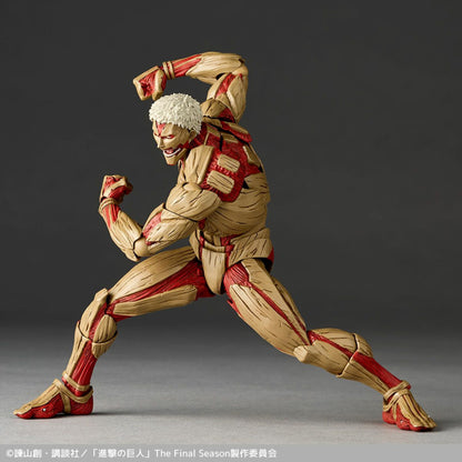 PRE ORDER – KAIYODO REVOLTECH AMAZING YAMAGUCHI ARMORED TITAN - REINER BRAUN