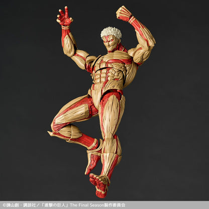 PRE ORDER – KAIYODO REVOLTECH AMAZING YAMAGUCHI ARMORED TITAN - REINER BRAUN