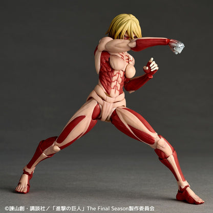 PRE ORDER – KAIYODO REVOLTECH AMAZING YAMAGUCHI FEMALE TITAN - ANNIE LEONHART