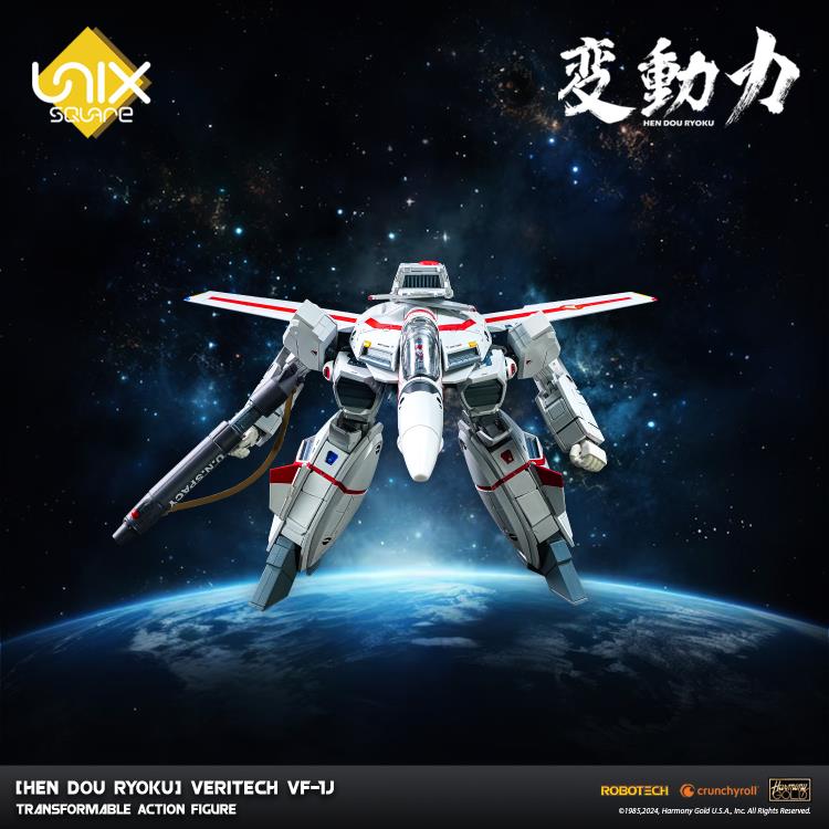 BACK ORDER – [HEN DOU RYOKU] VERITECH VF-1J TRANSFORMABLE ACTION FIGURE