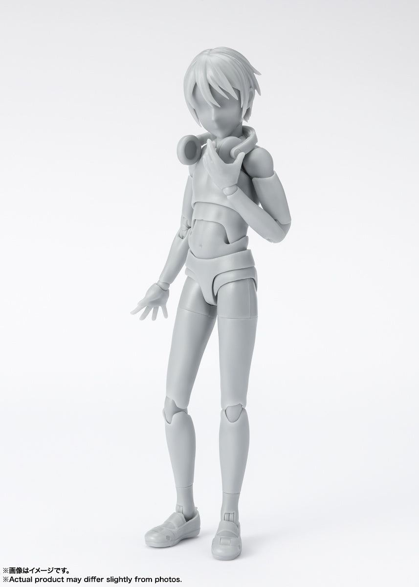 PRE ORDER – S.H.FIGUARTS BODY-KUN - SCHOOL LIFE - EDITION DX SET (GRAY COLOR VER.)