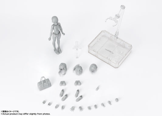 PRE ORDER – S.H.FIGUARTS BODY-CHAN - SCHOOL LIFE - EDITION DX SET (GRAY COLOR VER.)