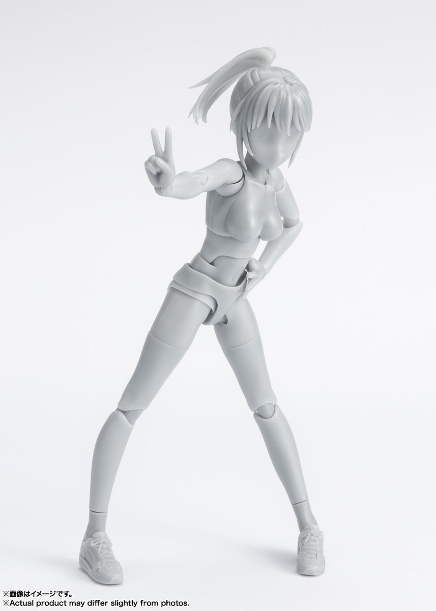 PRE ORDER – S.H.FIGUARTS BODY-CHAN - SCHOOL LIFE - EDITION DX SET (GRAY COLOR VER.)