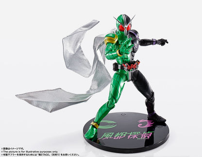 BACK ORDER – S.H.FIGUARTS (SHINKOCCHOU SEIHOU) KAMEN RIDER DOUBLE CYCLONE JOKER (FUTO PI VER.) REISSUE