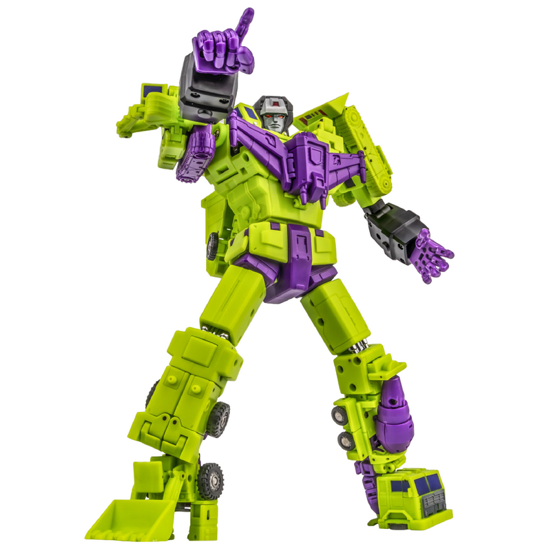 PRE ORDER – DEVASTATOR H34 FUSION HEPHAESTUS REISSUE GIFT BOX SET (INCLUDES A TRUMPET BONUS)