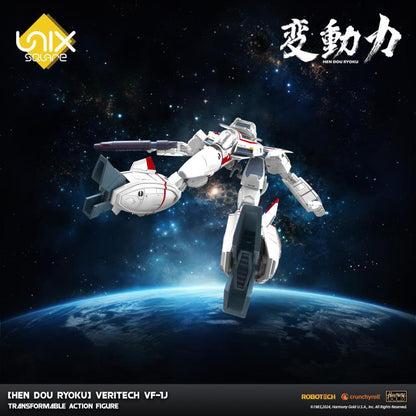 BACK ORDER – [HEN DOU RYOKU] VERITECH VF-1J TRANSFORMABLE ACTION FIGURE