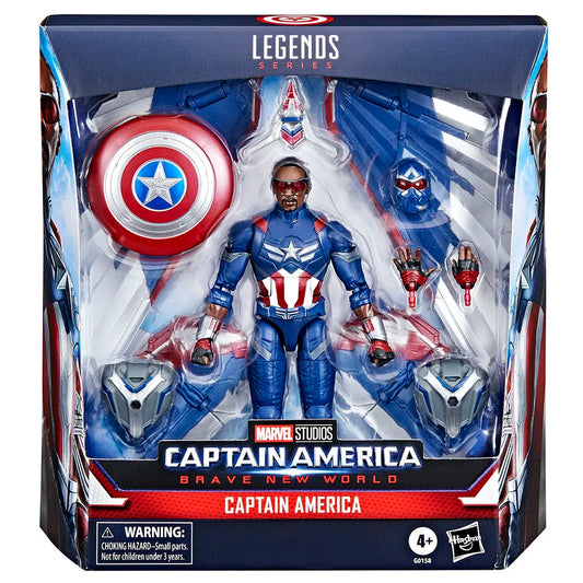 PRE ORDER – CAPTAIN AMERICA: BRAVE NEW WORLD : MARVEL LEGENDS DELUXE ACTION FIGURE: CAPTAIN AMERICA (4PCS/SET)