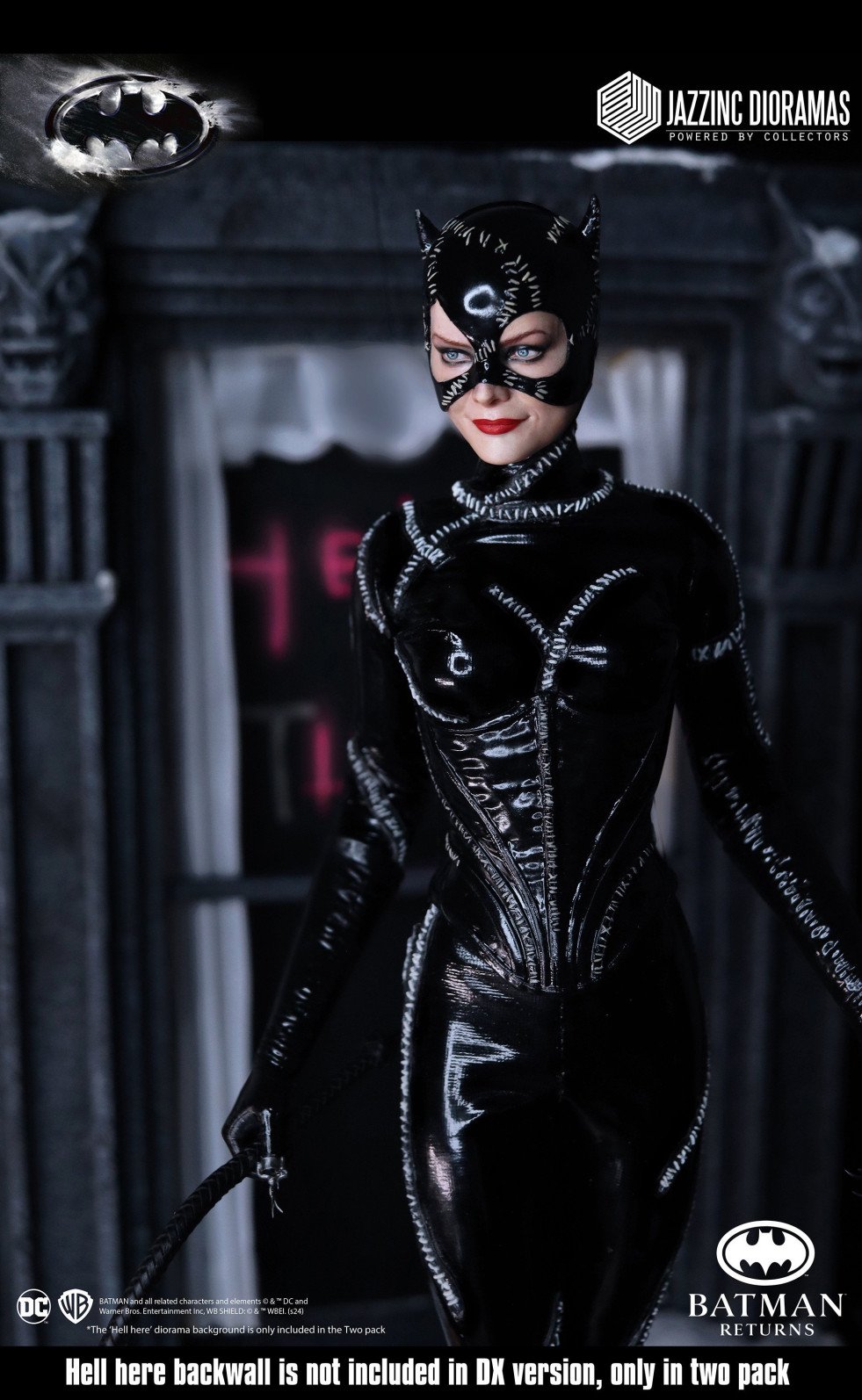 PRE ORDER – 1/6 JAZZINC DIORAMAS BATMAN RETURNS - CATWOMAN (DELUXE CLEAN VERSION)