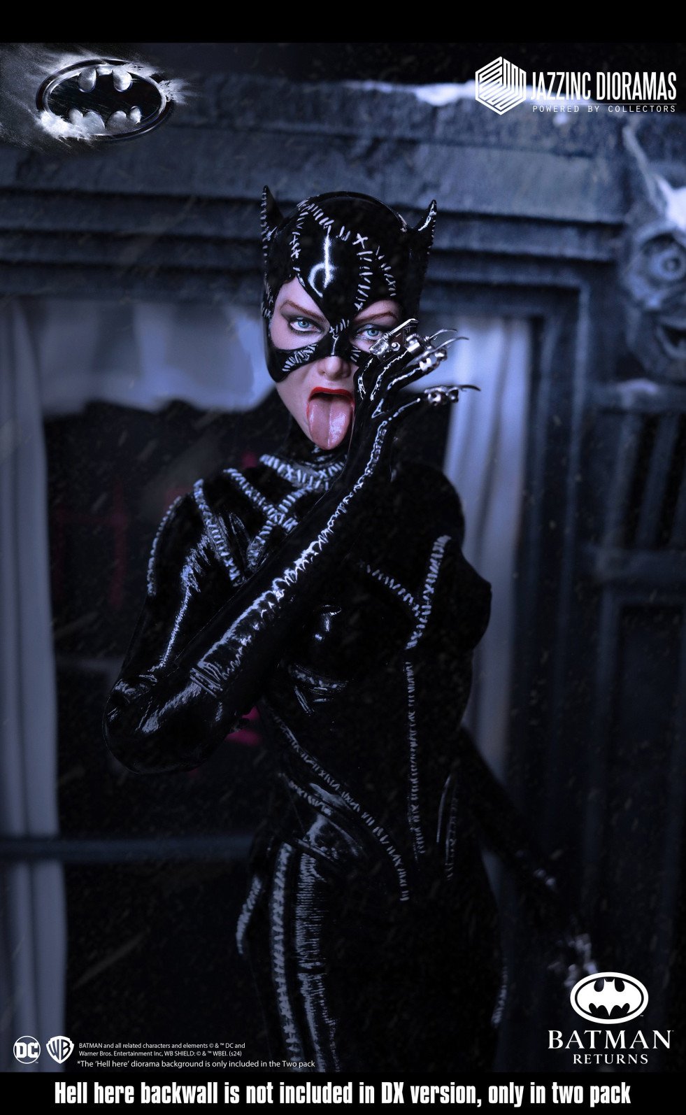 PRE ORDER – 1/6 JAZZINC DIORAMAS BATMAN RETURNS - CATWOMAN (DELUXE CLEAN VERSION)