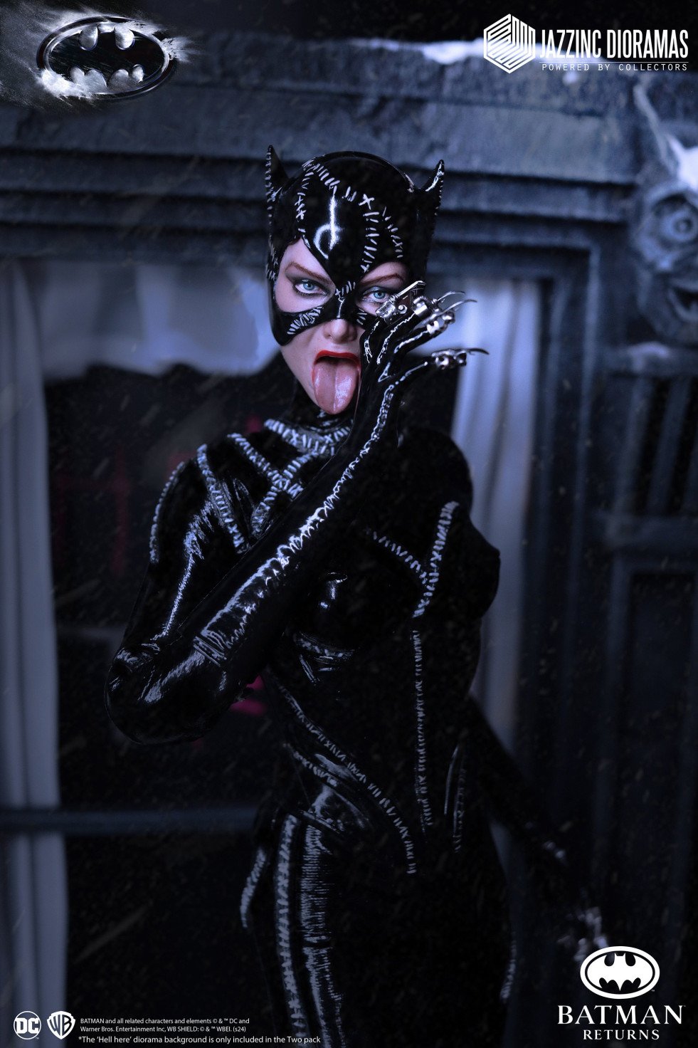 PRE ORDER – 1/6 JAZZINC DIORAMAS BATMAN RETURNS - CATWOMAN (DELUXE TWO PACK WHICH FEATURES, AND AN EXCLUSIVE DIORAMA)