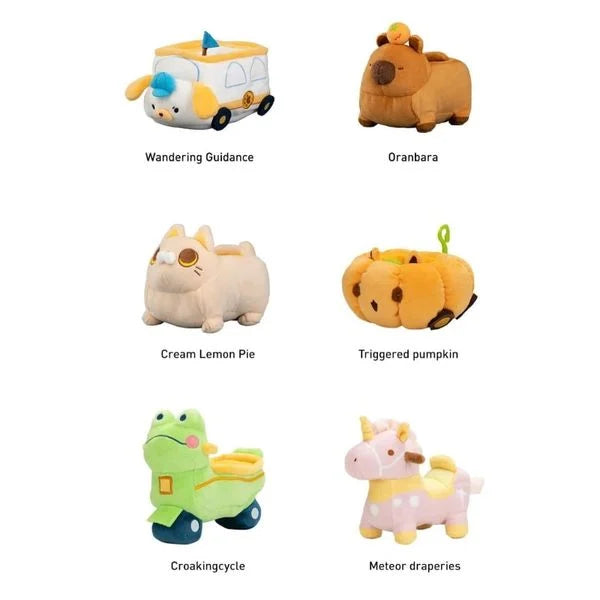 PRE ORDER – POP MART ROAMING PLUSH CAR BLIND BOX (BOX OF 6)