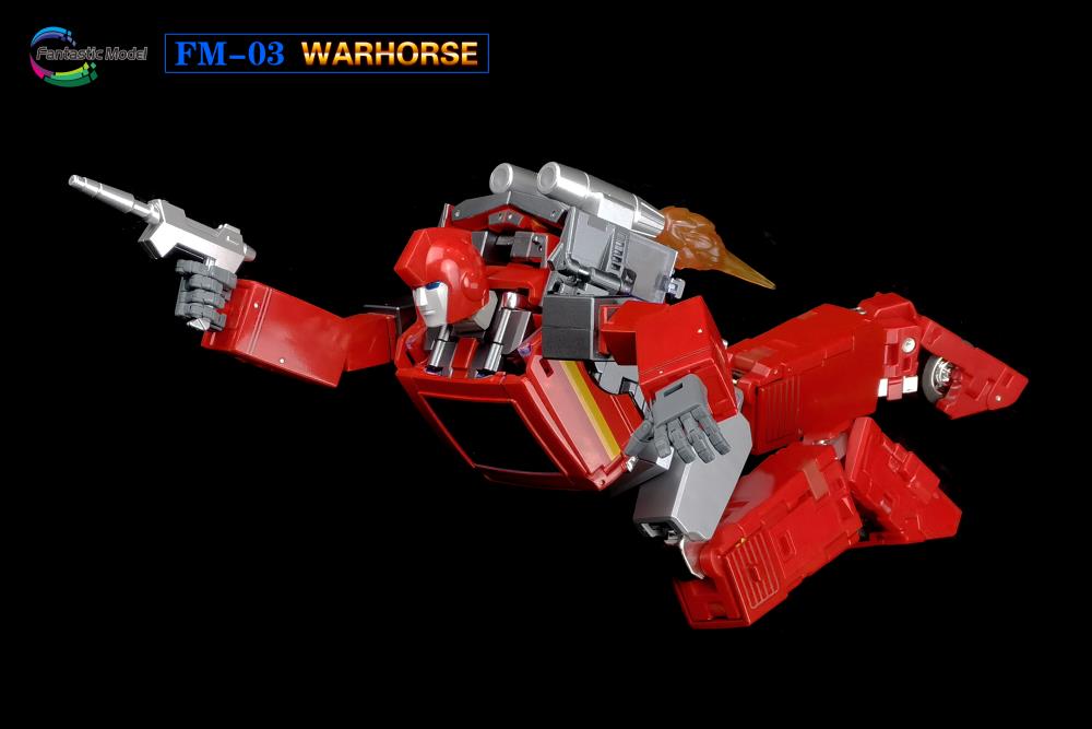 PRE ORDER – FANSTOYS - FANTASTIC MODEL FM-03 WARHORSE - IRONHIDE