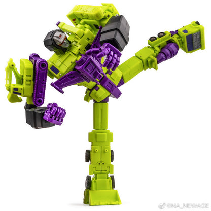 PRE ORDER – DEVASTATOR H34 FUSION HEPHAESTUS REISSUE GIFT BOX SET (INCLUDES A TRUMPET BONUS)