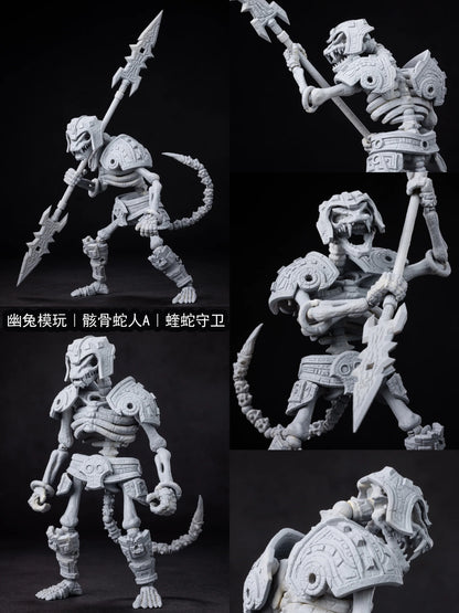 PRE ORDER – 1/12 SKELETAL SERPENT MAN VERSION A: VIPER GUARD