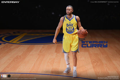 PRE ORDER – 1/6 ENTERBAY REAL MASTERPIECE RM-1099 NBA STEPHEN CURRY WAX FIGURE