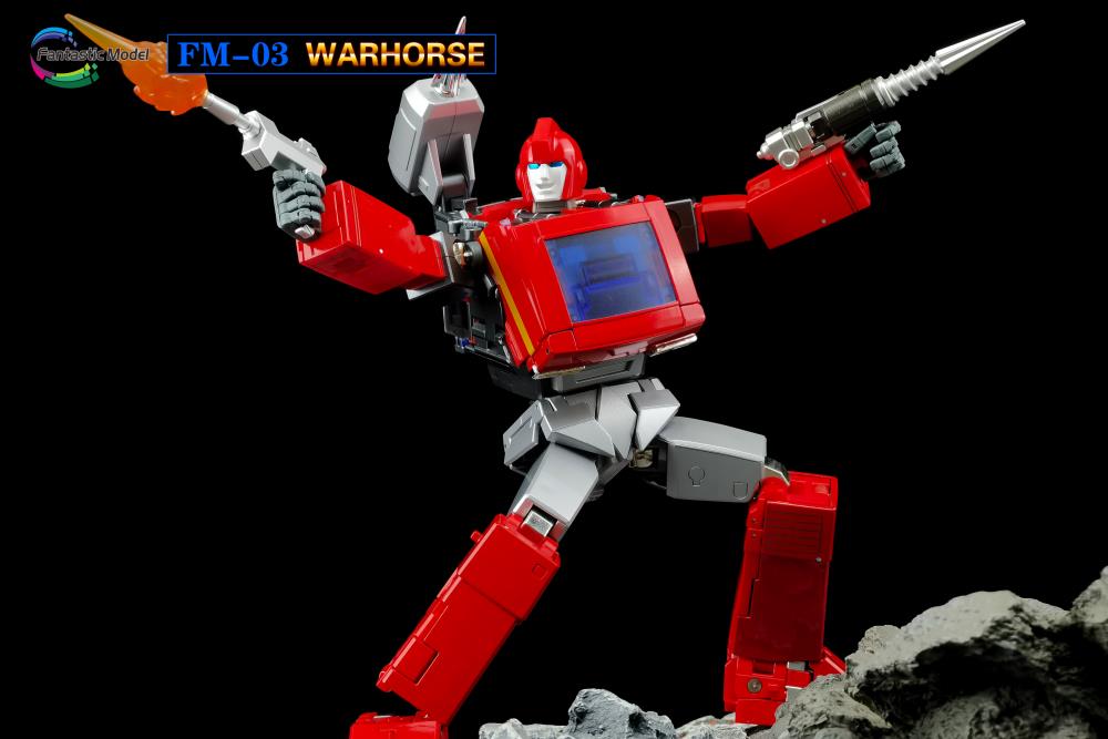 PRE ORDER – FANSTOYS - FANTASTIC MODEL FM-03 WARHORSE - IRONHIDE