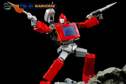 PRE ORDER – FANSTOYS - FANTASTIC MODEL FM-03 WARHORSE - IRONHIDE