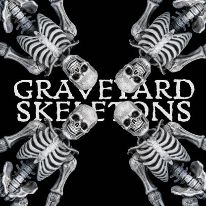 PRE ORDER – GRAVEYARD SKELETONS 4-PACK