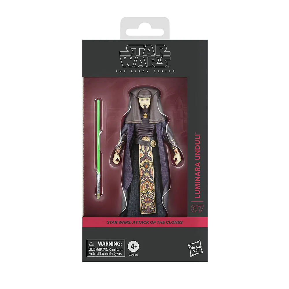 PRE ORDER – STAR WARS: ATTACK OF THE CLONES : BLACK SERIES ACTION FIGURE: LUMINARA UNDULI (8PCS/SET)