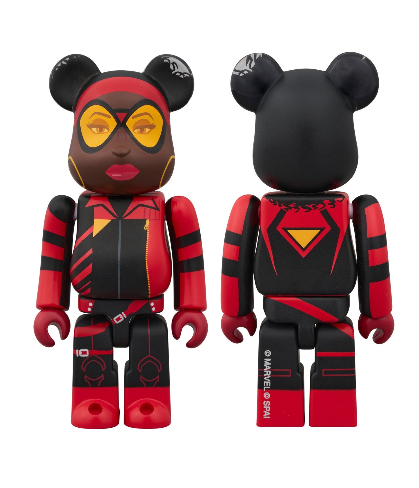 PRE ORDER – BE@RBRICK SPIDER-MAN 2099 & SPIDER-WOMAN SET