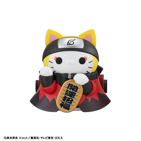 PRE ORDER – MEGA CAT PROJECT NARUTO SHIPPUDEN NYARUTO！FORTUNE CATS NARUTO UZUMAKI & FRIENDS VER. SET ( BOX OF 6 )