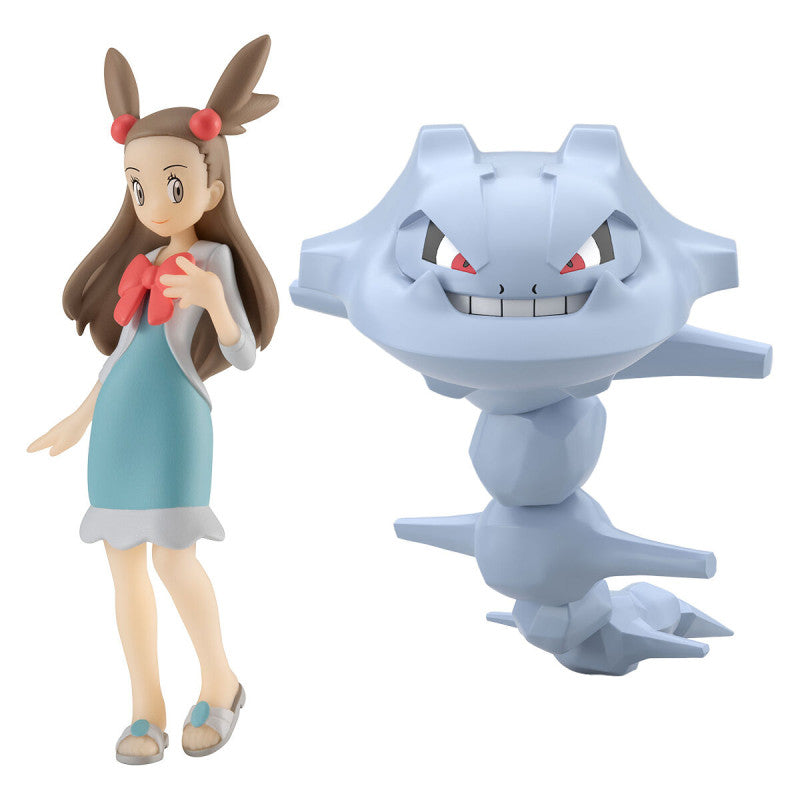 BACK ORDER – POKEMON SCALE WORLD JOHTO REGION JASMINE & STEELIX W/O GUM