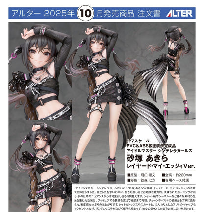 PRE ORDER – 1/7 THE IDOLM@STER CINDERELLA GIRLS - AKIRA SUNAZUKA LAYERED MY EDGY VER.