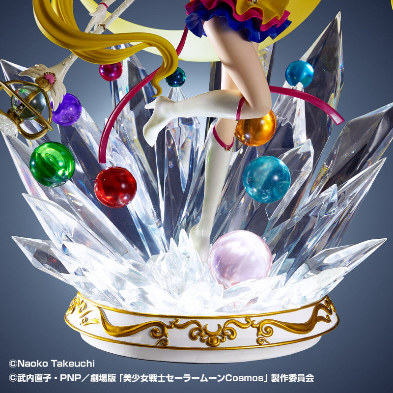 PRE ORDER – PRETTY GUARDIAN SAILOR MOON COSMOS WONDER STATUE - ETERNAL SAILOR MOON