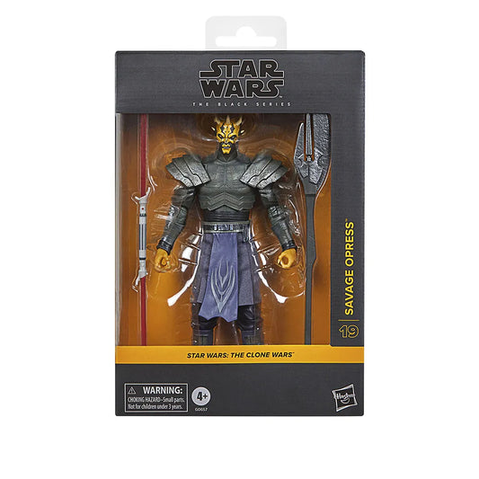 PRE ORDER – STAR WARS: THE CLONE WARS: THE BLACK SERIES ACTION FIGURE: SAVAGE OPRESS (6PCS/SET)