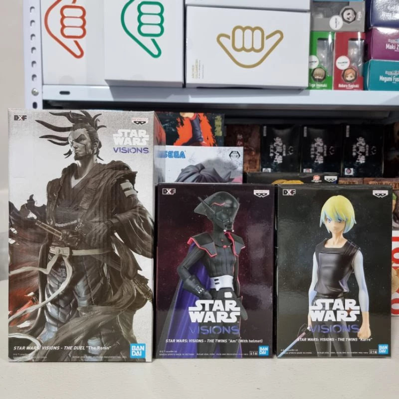 [SET] DXF - STAR WARS: VISIONS - THE RONIN, THE TWINS "KARRE", THE TWINS “AM” (WITH HELMET)