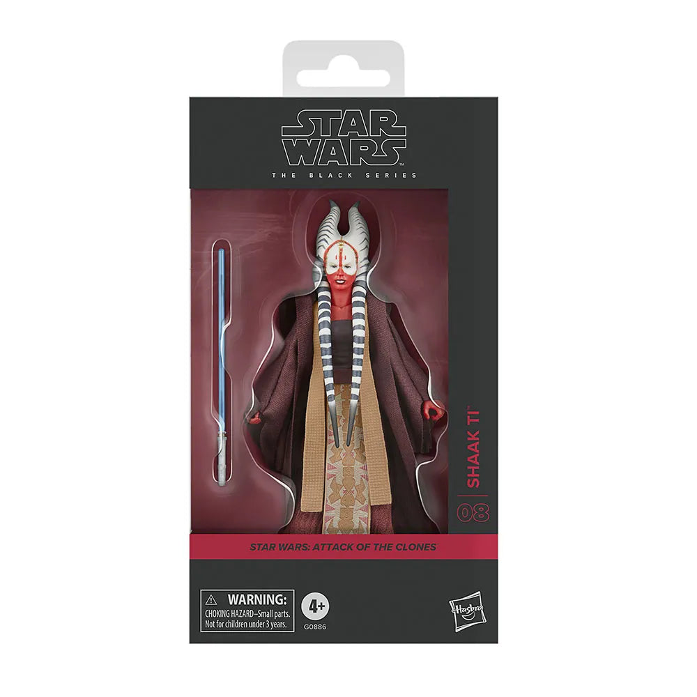 PRE ORDER – STAR WARS: ATTACK OF THE CLONES : BLACK SERIES ACTION FIGURE: SHAAK TI (8PCS/SET)