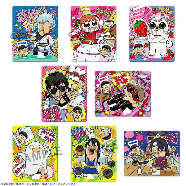 PRE ORDER – GINTAMA X OKAWABUKUBU GINTAMA OSHANTI ACRYLIC MASCOT SET （REPEAT） (BOX OF 8)